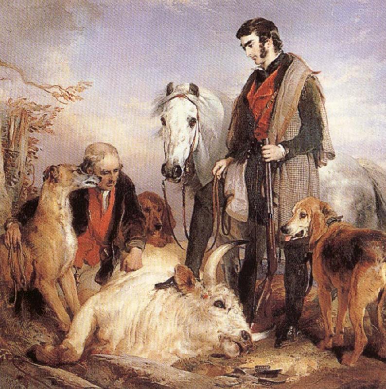 Sir Edwin Landseer Death of the Wild Bull France oil painting art